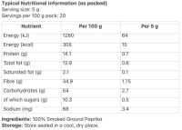 GUDGU Smoked Paprika 100g
