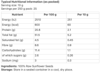 GUDGU Sunflower Seeds 150g