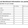 2026 GUDGU_Sucralose_Nutrition_Panel GUDGU Pure Sucralose