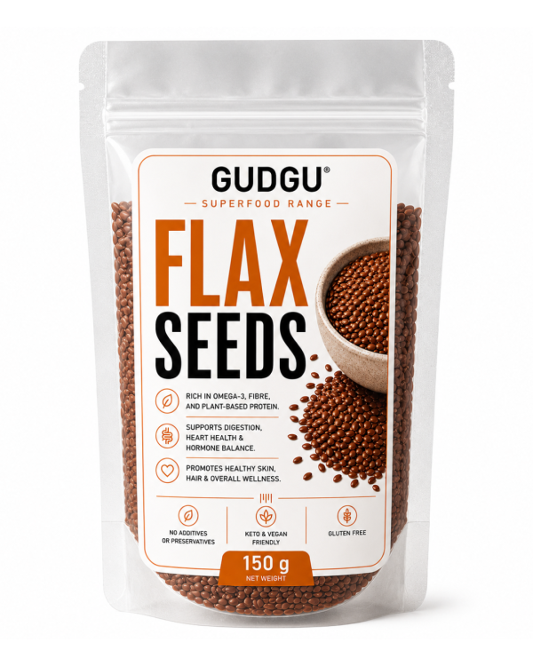 GUDGU Flax Seeds 150g
